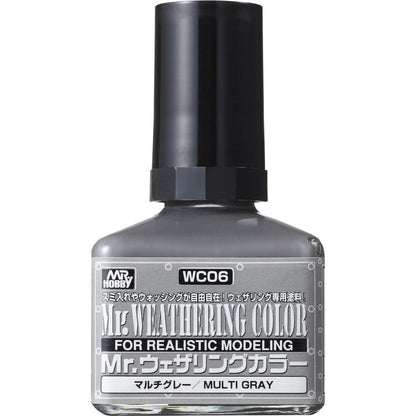 Mr Weathering Color Panel Liner & Thinner by Mr Hobby for Gundam Gunpla Scale Model  Figure