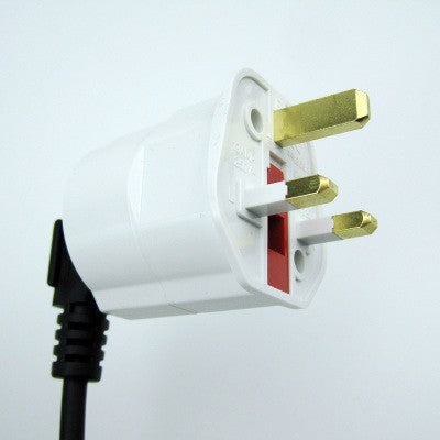 European/ Korean 2 Pin to 3 Plug Change-over Adaptor Euro EU Korea Germany Travel Convertor