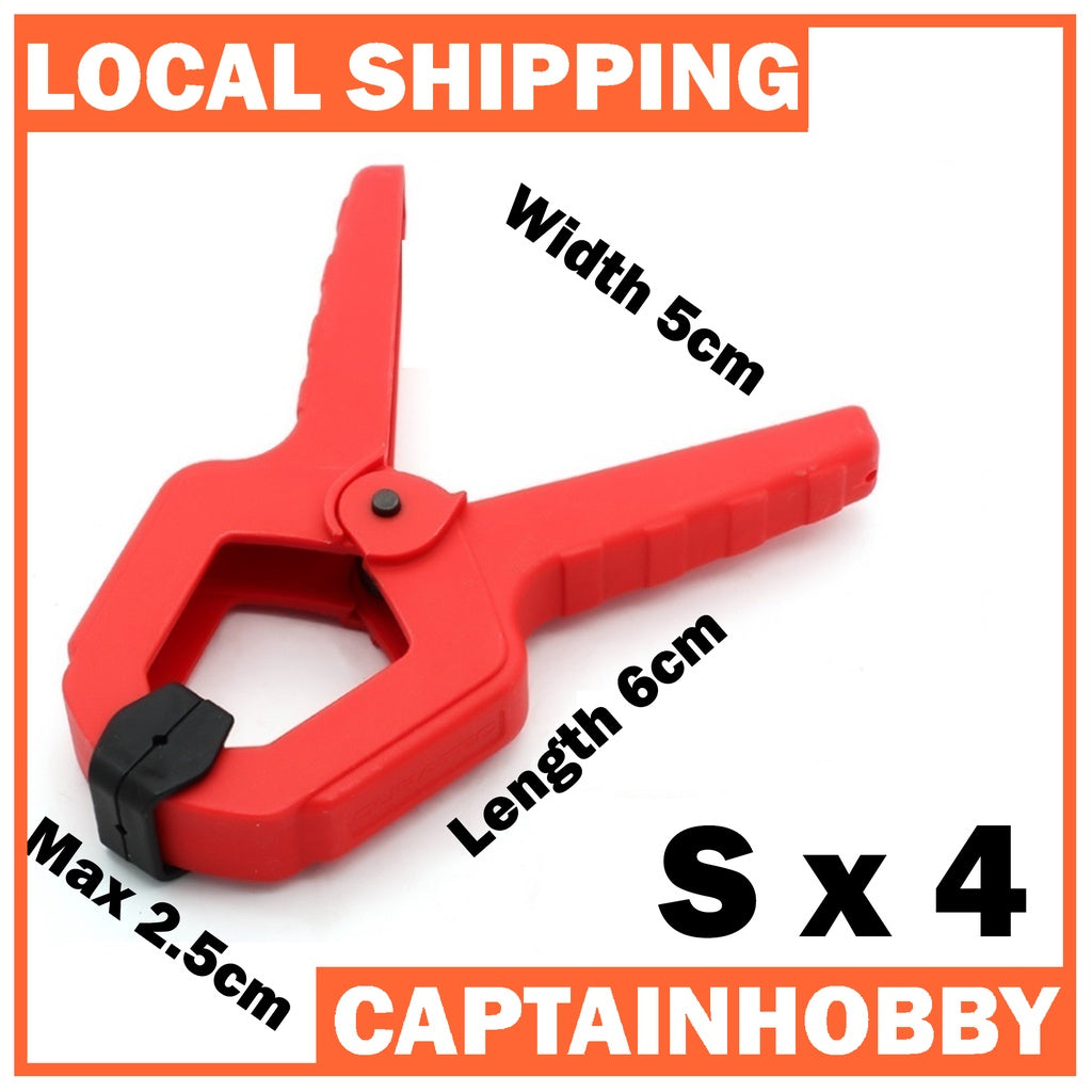 [4 Pcs] Seamless Parts Holder Clips for Gundam Gunpla and Scale Modelling