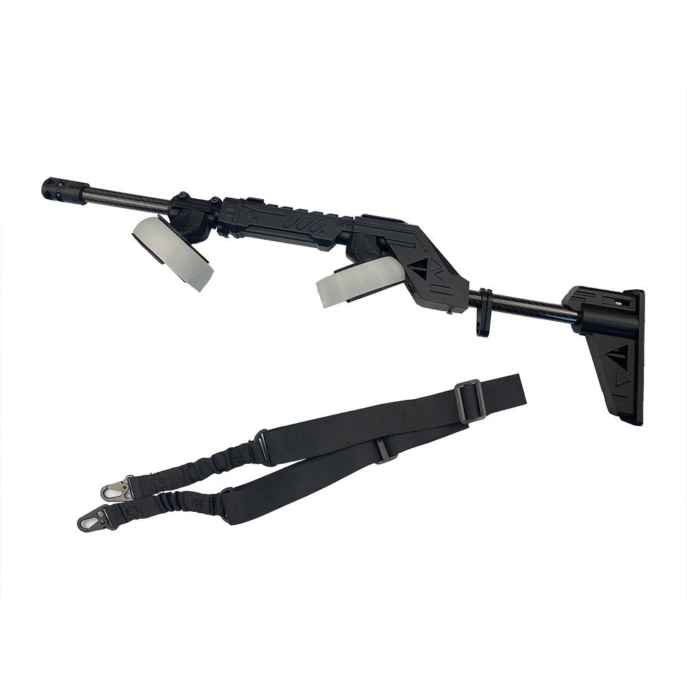 Magnetic Gun Stock Game Controller for Oculus Quest 2, Game stabilizer for Quest 2 with Strap Enhanced Game Experience