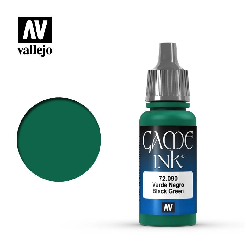 VALLEJO GAME COLOR/INK V 72.089-72.106 Safe Pre-thinned Ready-to-spray Water-based Hobby Paint 17ML for  Figure