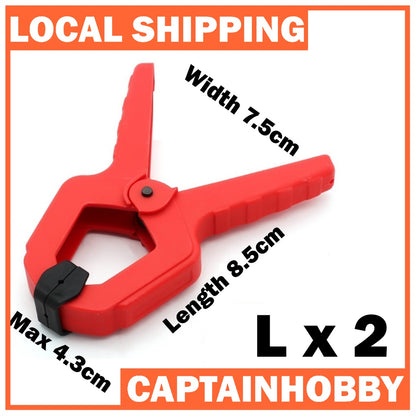 [4 Pcs] Seamless Parts Holder Clips for Gundam Gunpla and Scale Modelling