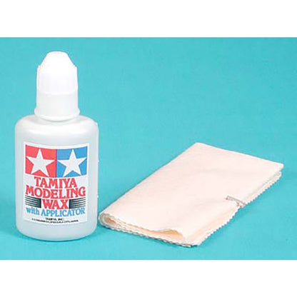 Tamiya Modeling Polishing & Protective Wax with Applicator for making scale model car and motorcycle shine and glossy 87
