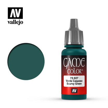 VALLEJO GAME COLOR II 72.019-72.036 Safe Pre-thinned Ready-to-spray Water-based Hobby Paint 17ML for  Figure