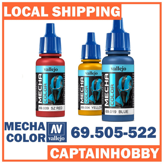 VALLEJO MECHA WEATHERING/ WASH I 69.505-69.522 Safe Pre-thinned Ready-2-spray Acrylic Hobby Gunpla Paints