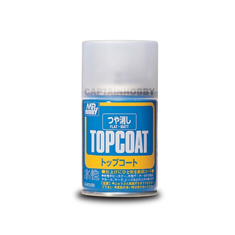 Mr.Top Coat by Mr. Hobby Water-based Spray