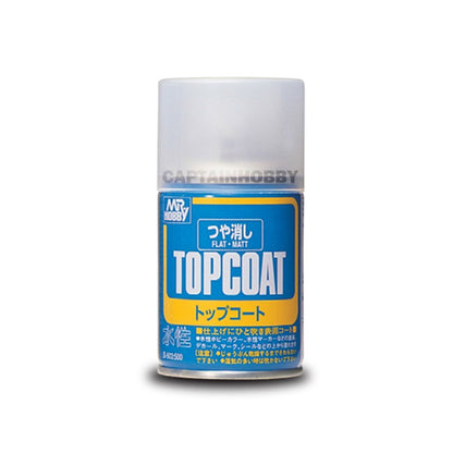 Mr.Top Coat by Mr. Hobby Water-based Spray