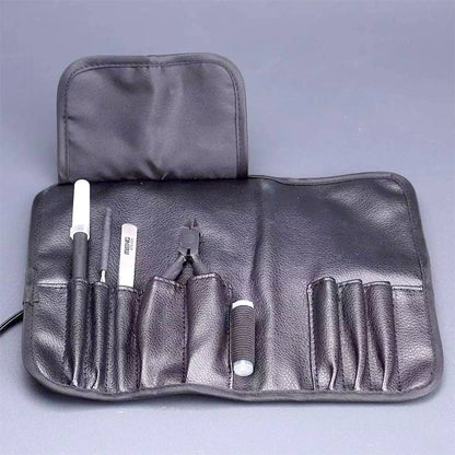 Beginner Tools Set by MENG including Side Cutter/ Hobby Nipper Hobby Knife Flat File Tweezers Tool Bag for Gunpla Gundam