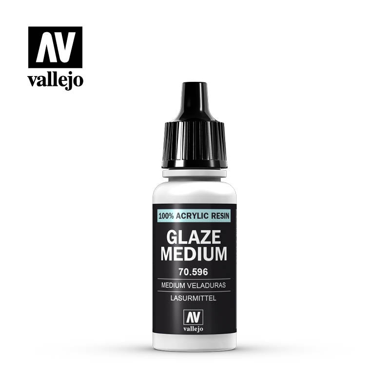 VALLEJO AUXILIARIES THINNER & VARNISH & MEDIUM Safe Pre-thinned Acrylic Hobby Paint 17ML for Hand Brushing & Airbrushing