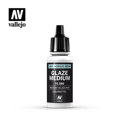 VALLEJO AUXILIARIES THINNER & VARNISH & MEDIUM Safe Pre-thinned Acrylic Hobby Paint 17ML for Hand Brushing & Airbrushing