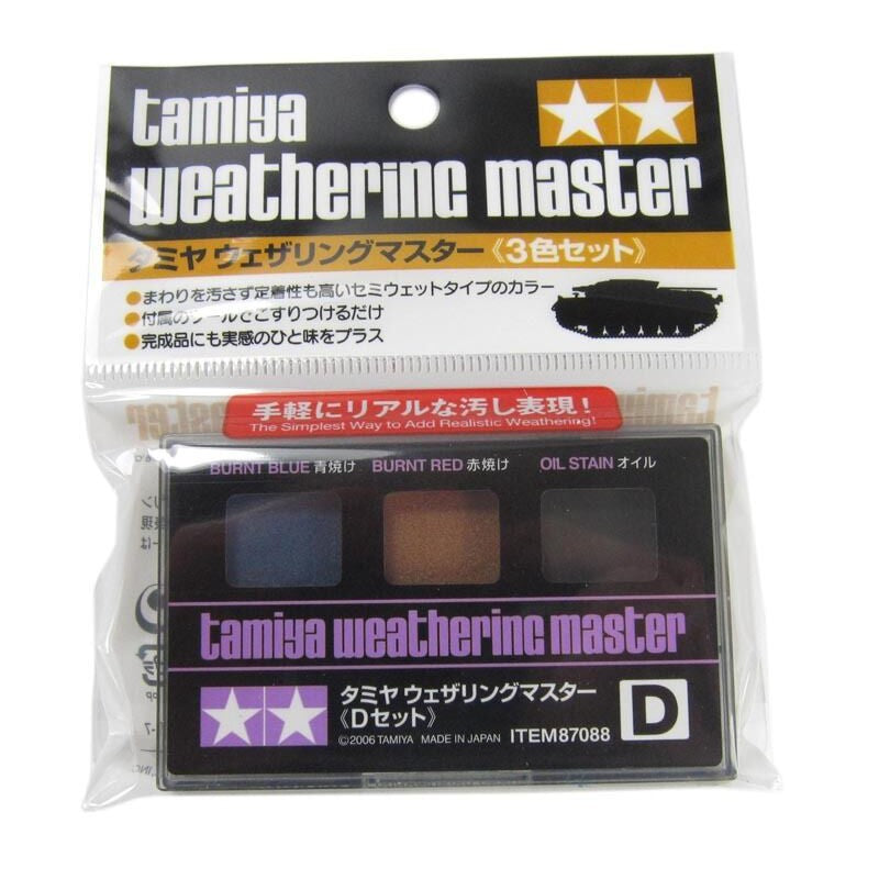 Weathering Makeup Set for Gundam Model Kit & Blind Box Doll Customization | Rust Effect