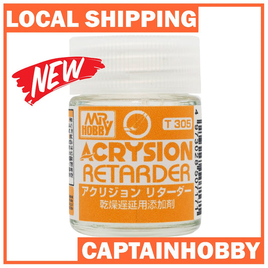 Mr. Hobby New Paint Retarder T305 For water-based paints ACRYSION AQUEOUS acrylic