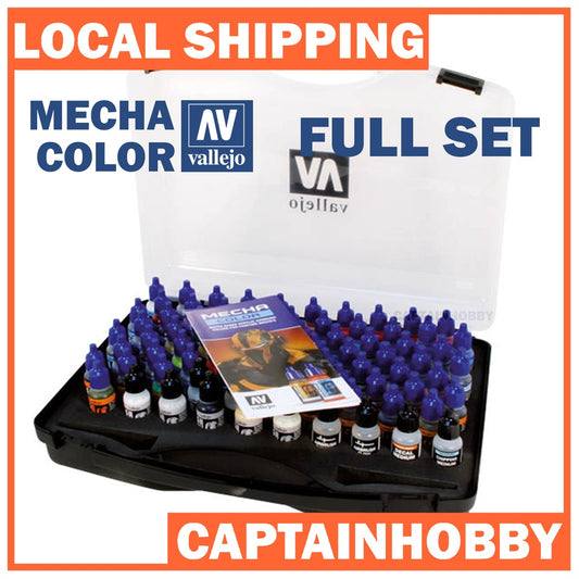 VALLEJO MECHA COLOR 69.990 FULL COMPLETE SET 69.001-73.214 Pre-thinned Safe Water-based Hobby Paint for GUNDAM GUNPLA