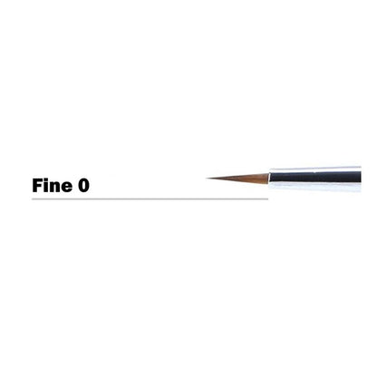 Pointed Fine Detail Brush by Manwah for Hobby Modeling Scale Model Hand Painting Game Miniatures