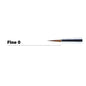 Pointed Fine Detail Brush by Manwah for Hobby Modeling Scale Model Hand Painting Game Miniatures