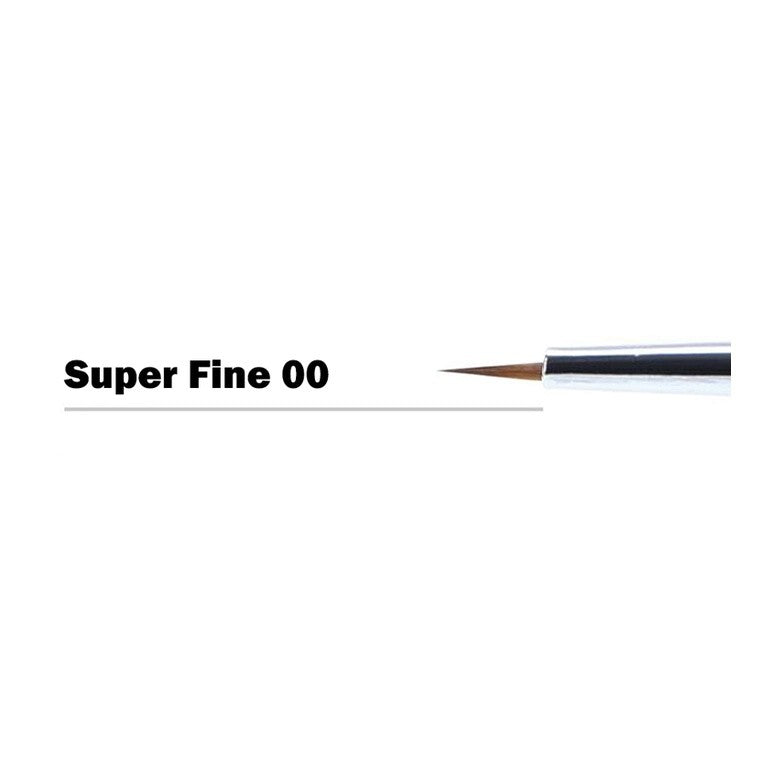 Pointed Fine Detail Brush by Manwah for Hobby Modeling Scale Model Hand Painting Game Miniatures