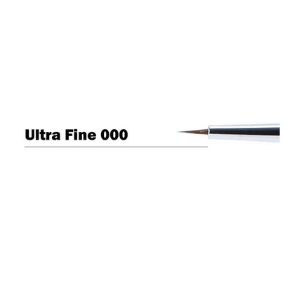 Pointed Fine Detail Brush by Manwah for Hobby Modeling Scale Model Hand Painting Game Miniatures