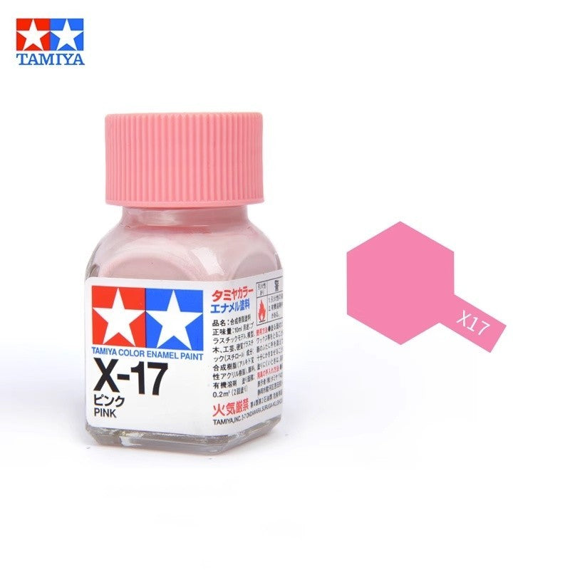 Tamiya Enamel Paints (Gloss) X1-X34 For Gundam Model