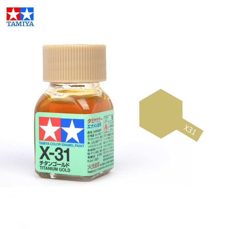 Tamiya Enamel Paints (Gloss) X1-X34 For Gundam Model