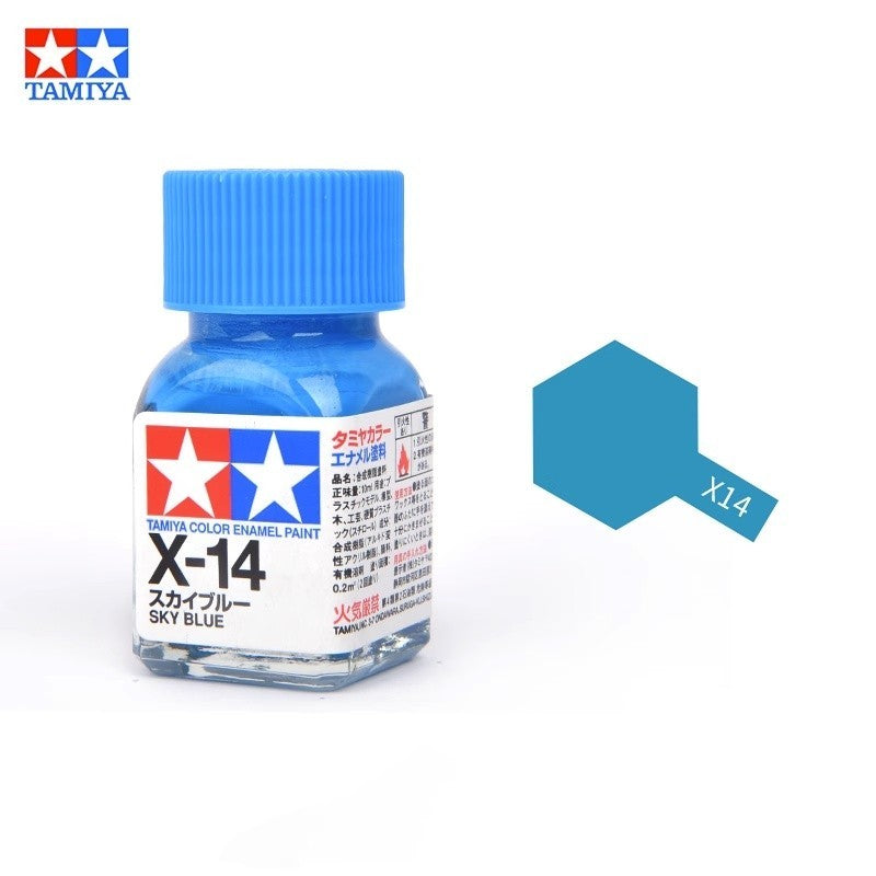 Tamiya Enamel Paints (Gloss) X1-X34 For Gundam Model