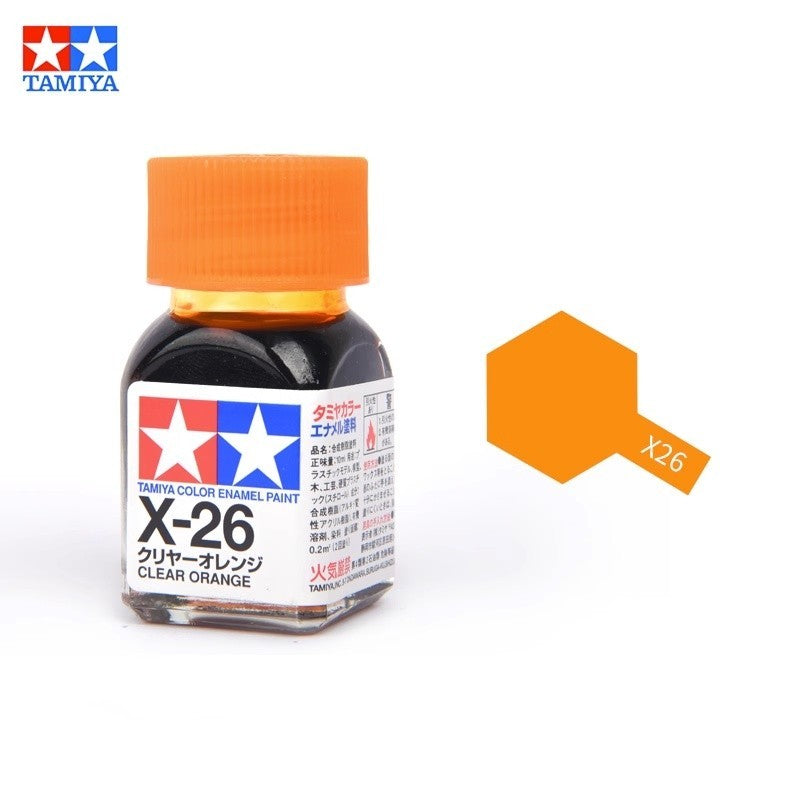 Tamiya Enamel Paints (Gloss) X1-X34 For Gundam Model