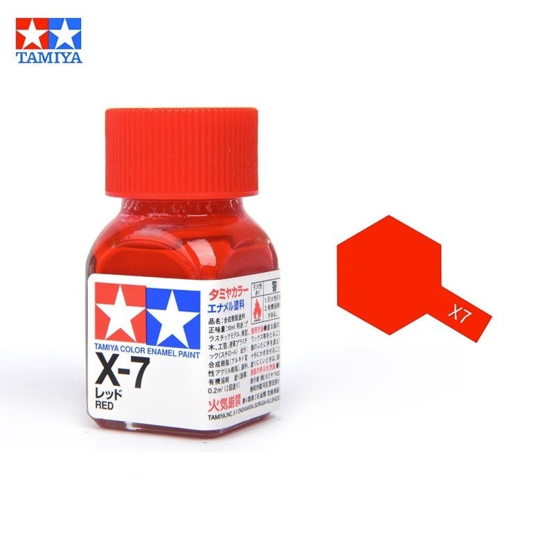 Tamiya Enamel Paints (Gloss) X1-X34 For Gundam Model
