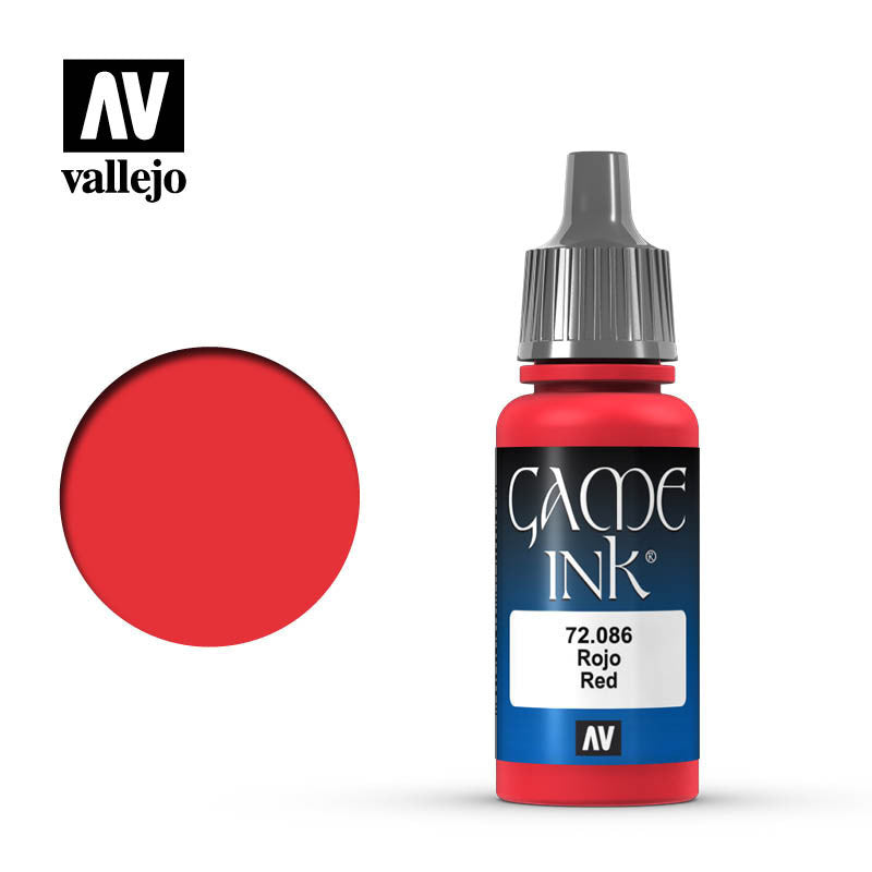 VALLEJO GAME COLOR/INK IV 72.055-72.088 Safe Pre-thinned Ready-to-spray Acrylic Hobby Paint 17ML for  Miniature