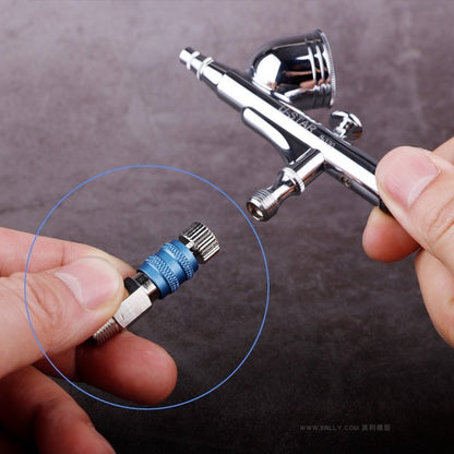 Airbrush Quick Release Disconnect Coupling Adaptor (1/8'') BY Ustar 90051 With Air Flow Adjustment/Control