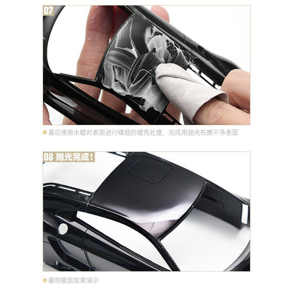 🇸🇬 HobbyMio Model Polishing Compound & Wax – 600/5000/8000 Grit Polisher for Car Plastic Models