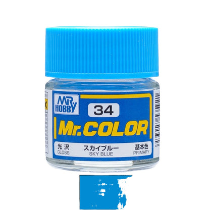[SG Local] Mr. Color C1-C58 Lacquer Paint 10ml by Mr. Hobby for Gundam Gunpla Airbrush & Scale Model