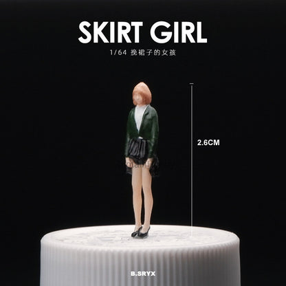Miniature Figures 1/64 Scale – Realistic People Figurines for Die-Cast Model Cars & Diorama Props