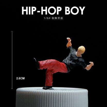 Miniature Figures 1/64 Scale – Realistic People Figurines for Die-Cast Model Cars & Diorama Props