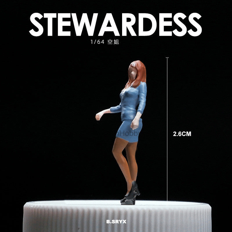 Miniature Figures 1/64 Scale – Realistic People Figurines for Die-Cast Model Cars & Diorama Props