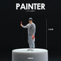 Miniature Figures 1/64 Scale – Realistic People Figurines for Die-Cast Model Cars & Diorama Props