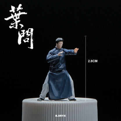 1/64仿真人偶模型微缩玩具手办迷你小人场景摆件道具沙盘搭配人物