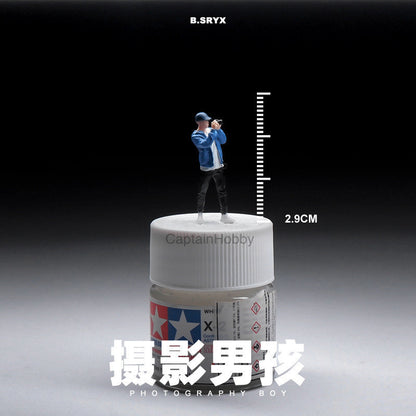 Miniature Figures 1/64 Scale – Realistic People Figurines for Die-Cast Model Cars & Diorama Props
