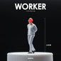 Miniature Figures 1/64 Scale – Realistic People Figurines for Die-Cast Model Cars & Diorama Props