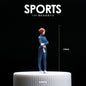 Miniature Figures 1/64 Scale – Realistic People Figurines for Die-Cast Model Cars & Diorama Props