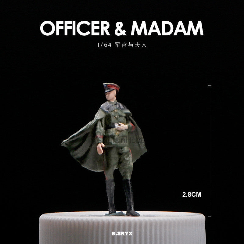 Miniature Figures 1/64 Scale – Realistic People Figurines for Die-Cast Model Cars & Diorama Props