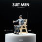 Miniature Figures 1/64 Scale – Realistic People Figurines for Die-Cast Model Cars & Diorama Props