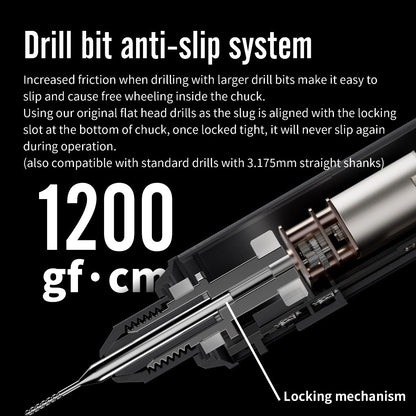 DSPIAE AT-ED Orbit Electric Drill Portable Precision Hand Drill Rotary Tool for Gunpla Hobby Model