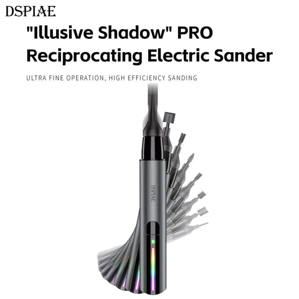 DSPIAE ES-A PRO Reciprocating Electric Sander Pen for Gundam Gunpla Model Kit Sanding Tools