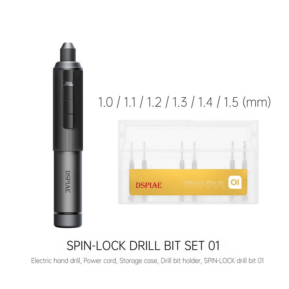 DSPIAE AT-ED Orbit Electric Drill Portable Precision Hand Drill Rotary Tool for Gunpla Hobby Model
