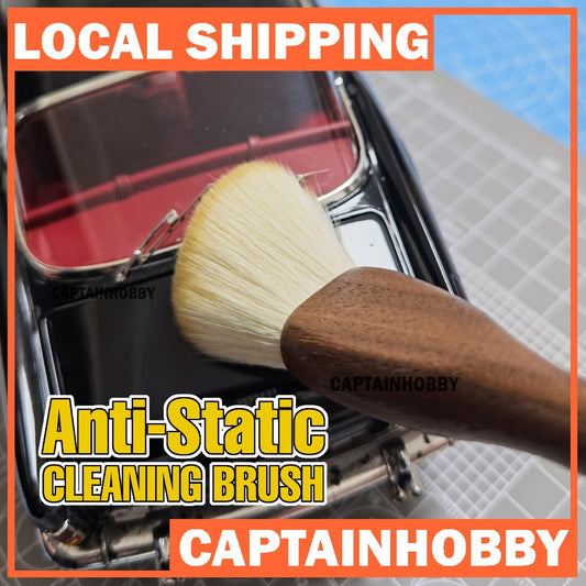 Anti-Static Dust Cleaning Brush – For Gunpla, Scale Models, Figures, Miniatures & Collectibles