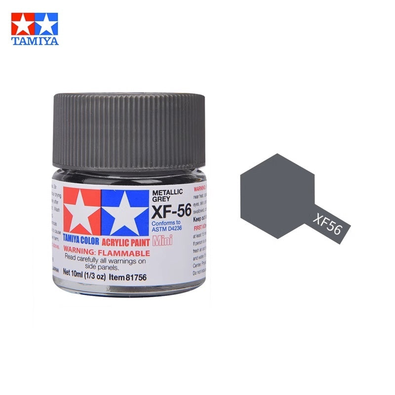 Tamiya Acrylic Paint XF Series – Water-Based Flat Colors XF-1 to XF-90 for Gunpla & Scale Model Kits