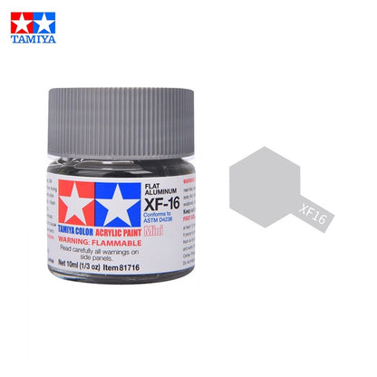 Tamiya Acrylic Paint XF Series – Water-Based Flat Colors XF-1 to XF-90 for Gunpla & Scale Model Kits
