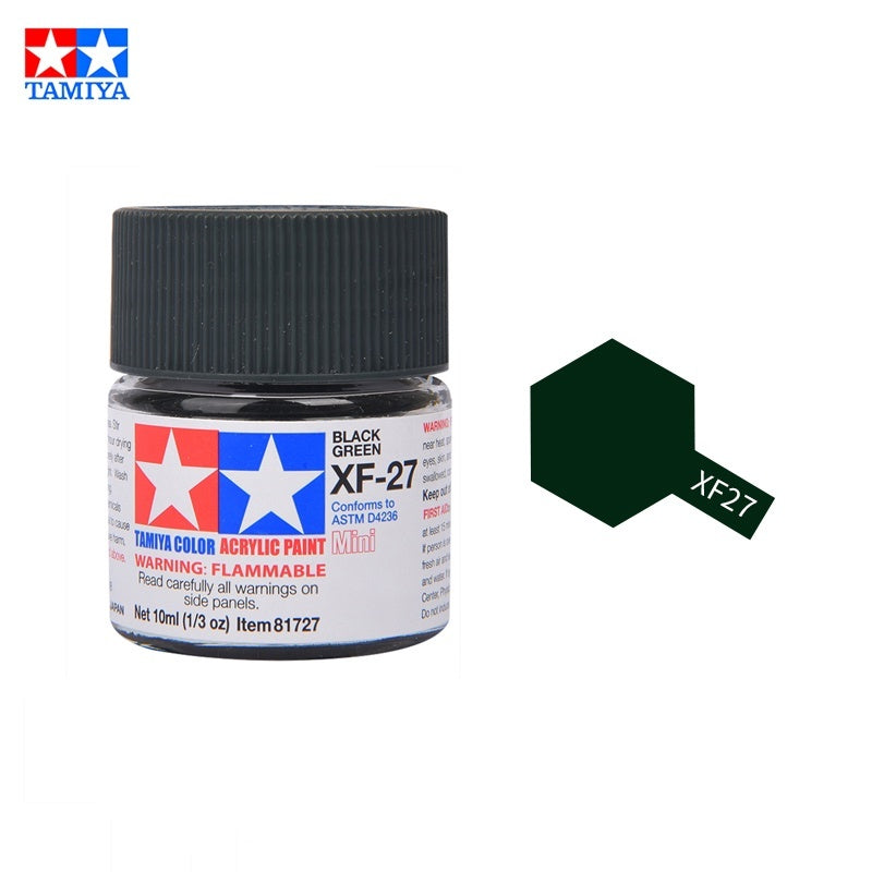 Tamiya Acrylic Paint XF Series – Water-Based Flat Colors XF-1 to XF-90 for Gunpla & Scale Model Kits