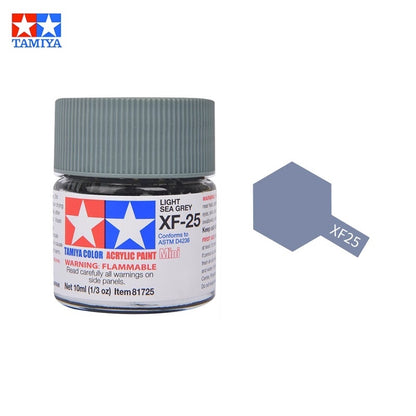 Tamiya Acrylic Paint XF Series – Water-Based Flat Colors XF-1 to XF-90 for Gunpla & Scale Model Kits