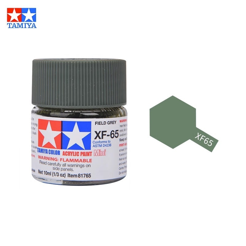 Tamiya Acrylic Paint XF Series – Water-Based Flat Colors XF-1 to XF-90 for Gunpla & Scale Model Kits