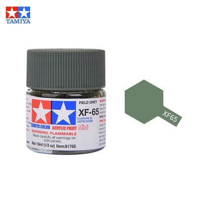 Tamiya Acrylic Paint XF Series – Water-Based Flat Colors XF-1 to XF-90 for Gunpla & Scale Model Kits